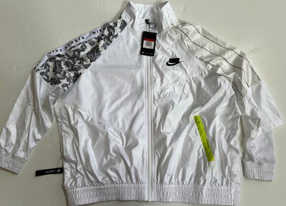 Nike Jackets & Blazers - Nike Womens Sportswear NSW Woven Track Jacket White Active AR3025 100 Size L NWT